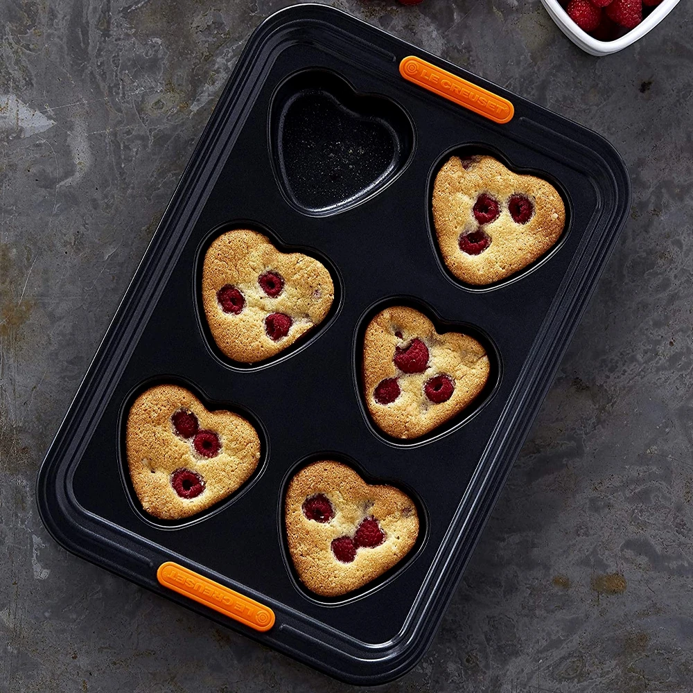 Le Creuset - 6er Herzform 4 Le Creuset - 6er Herzform – Bild 2