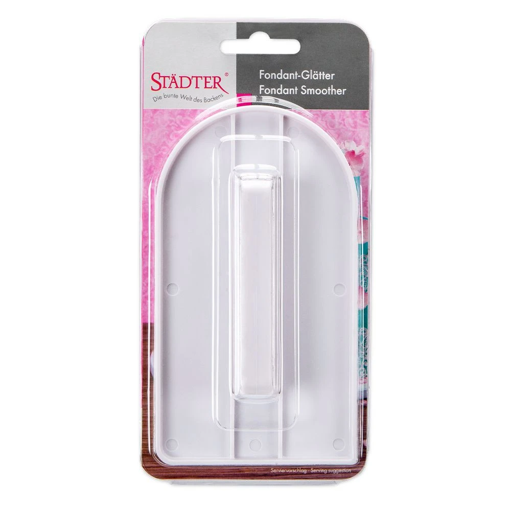 Städter - Modellierwerkzeug Fondant-Glätter - Weiß - 8,5 X 15 Cm 7 Städter - Modellierwerkzeug Fondant-Glätter - Weiß - 8,5 X 15 Cm – Bild 5