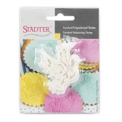 Städter - Prägestempel Taube - 5 Cm -Stadter Speichern 35073 Praegestempel Taube ca. 5 cm Weiss 4