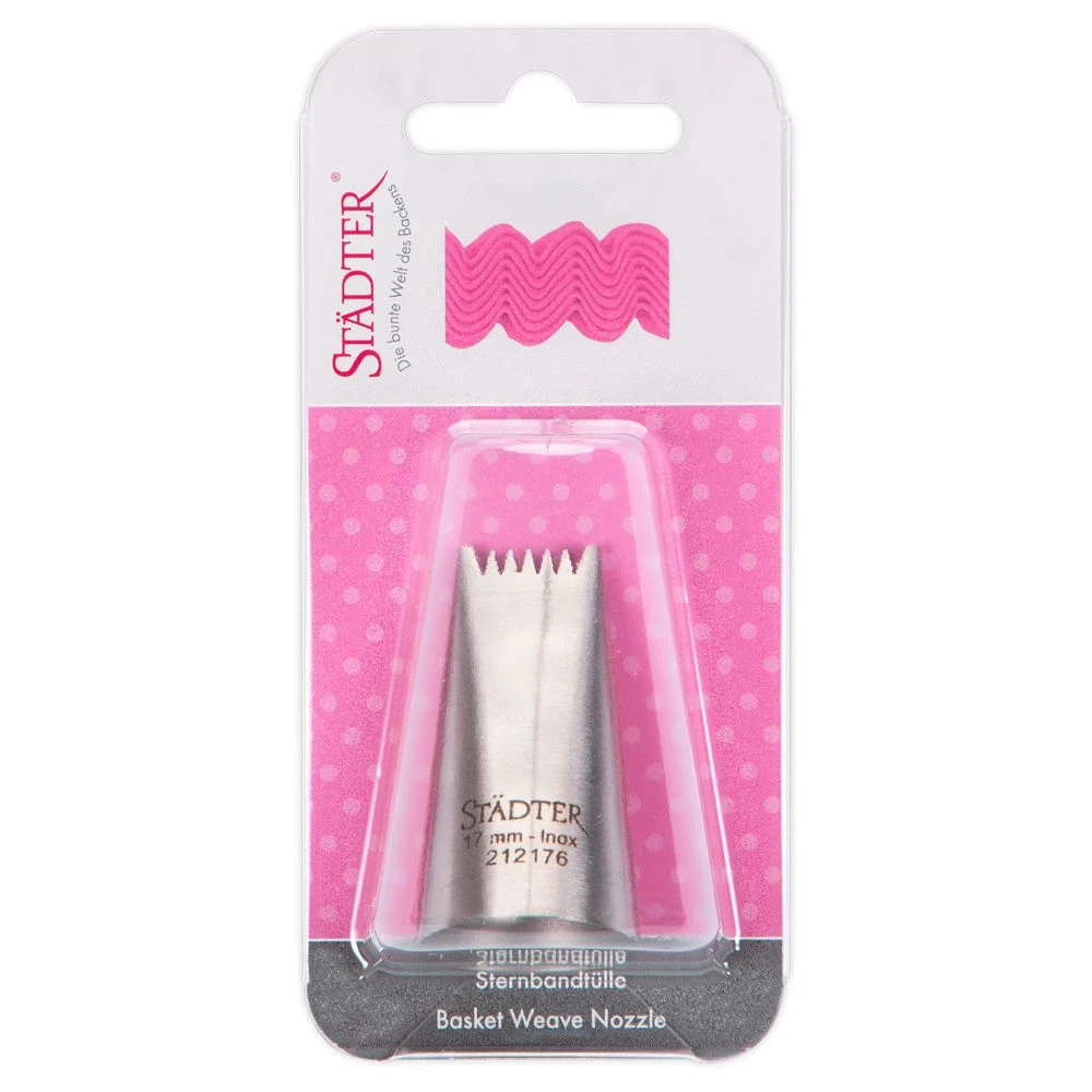 Städter - Tülle Sternbandtülle / Korbgeflechttülle - Verschiedene Größen 8 Städter - Tülle Sternbandtülle / Korbgeflechttülle - Verschiedene Größen – Bild 6