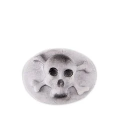 Städter - Prägeform Totenköpfe - 2,5 X 4 Cm - 3er-Reliefform -Stadter Speichern 35608 Praegeform Totenkoepfe ca. 25 x 4 cm Weiss 3er Reliefform 3