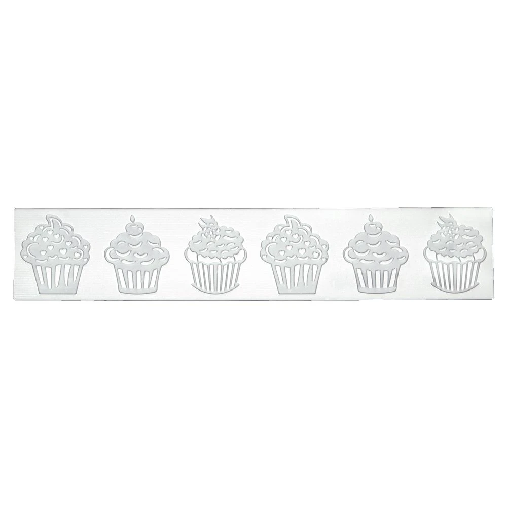 Städter - Dekormatte Cupcake - 39,5 X 7,5 Cm - Silikon