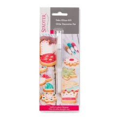 Städter - Speisefarbe Deko-Glitzer-Stift - 2 G -Stadter Speichern 35753 Speisefarbe Deko Glitzer Stift Silber 2 g 4