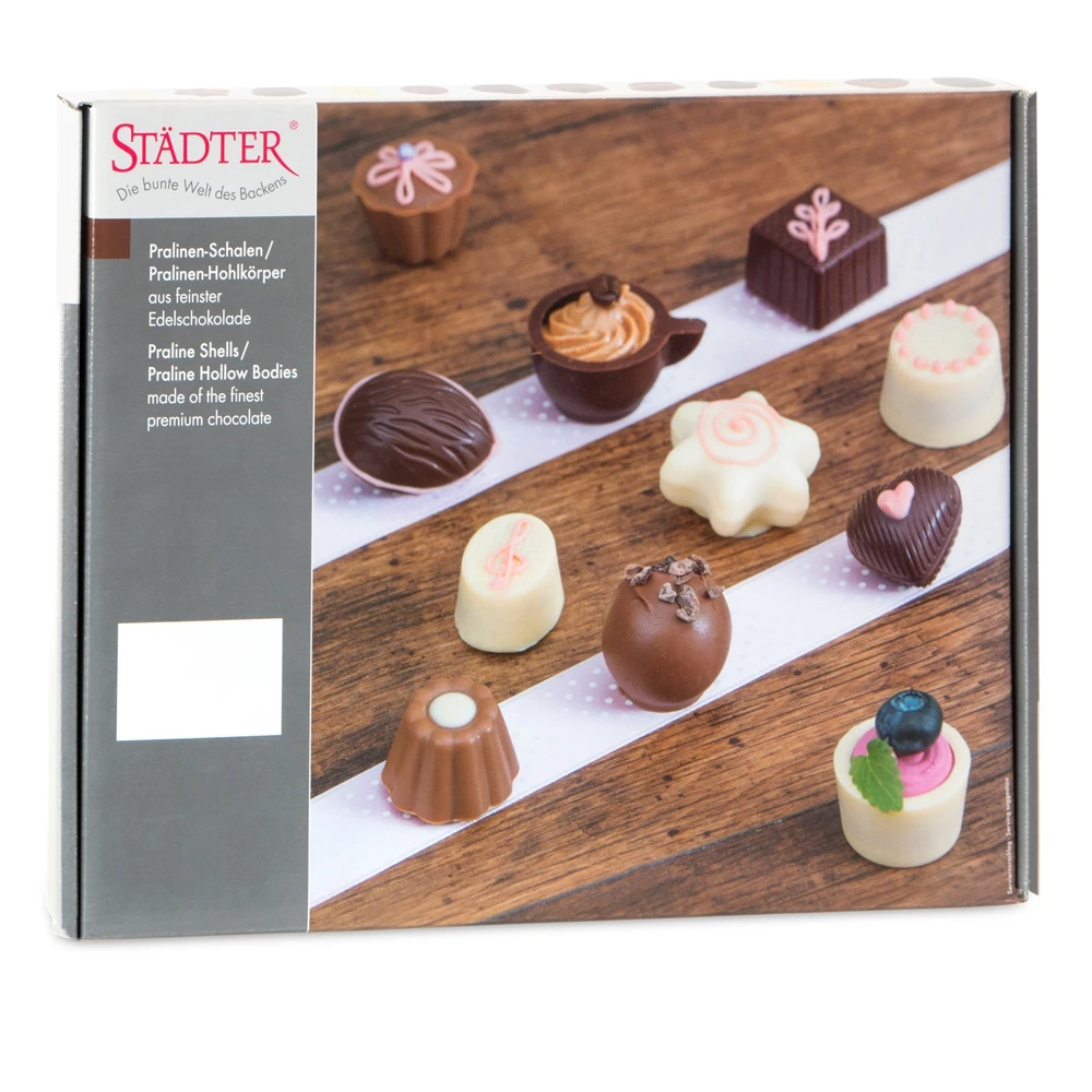 Städter - Pralinen Hohlkörper Truffes Schokolade - 63 Stk. – Bild 3