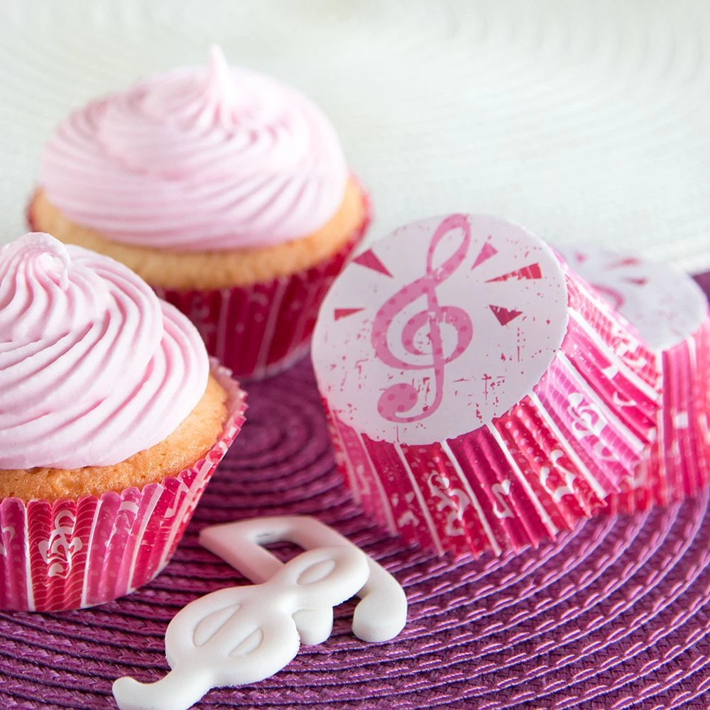 Städter - Papierbackform - 50 Stück - Verschiedene Muster 4 Städter - Papierbackform - 50 Stück - Verschiedene Muster – Bild 2