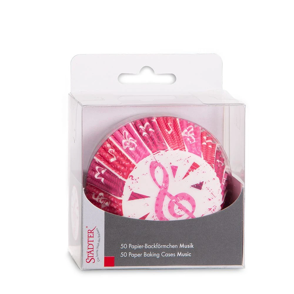 Städter - Papierbackform - 50 Stück - Verschiedene Muster 5 Städter - Papierbackform - 50 Stück - Verschiedene Muster – Bild 3