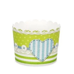 Städter - Cupcake Backform - 12 Stück - Verschiedene Muster