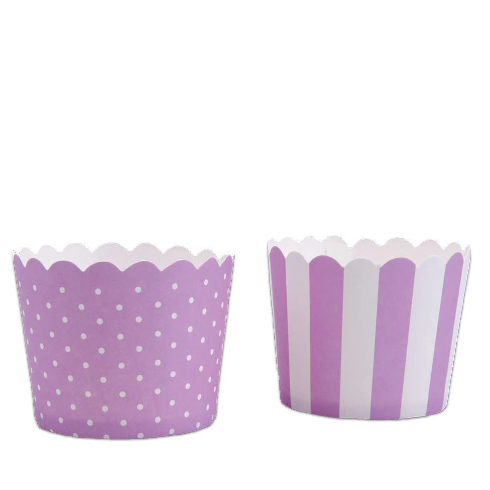 Städter - Cupcake Backform - ø 50 X 47 Mm - Mini - Bunt - 12 Stück