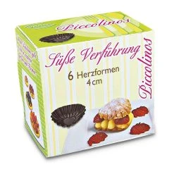 Städter - Mini Backform Herz - 6 Stück - Verschiedene Größen -Stadter Speichern 36078 Mini Backform Herz ca. 4 x 1 cm 6 Stueck 5