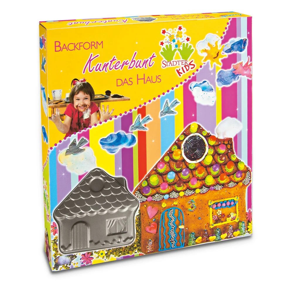 Städter - Kids Form - Kunterbunt, Das Haus - 26 X 24,5 X 4 Cm - 1.000 Ml – Bild 4