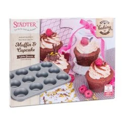 Städter - We Love Baking Muffin / Cupcake - 35 X 27 Cm -Stadter Speichern 36326 We Love Baking Muffin Cupcake ca. 35 x 27 cm Silber 6