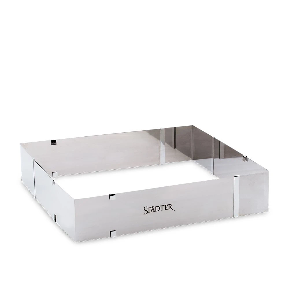 Städter - Backrand Rechteck - 24–46 X 20–38 Cm / H 6 Cm - Verstellbar