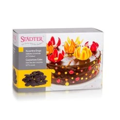 Städter - Kuvertüre Edel-Schokolade Drops 50 G -Stadter Speichern 37189 Naschschokolade Drops Edelbitter 50 g 3
