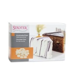 Städter - Naschschokolade Drops 50 G - Weiße Schokolade -Stadter Speichern 37190 Naschschokolade Weiss Drops 50 g 3