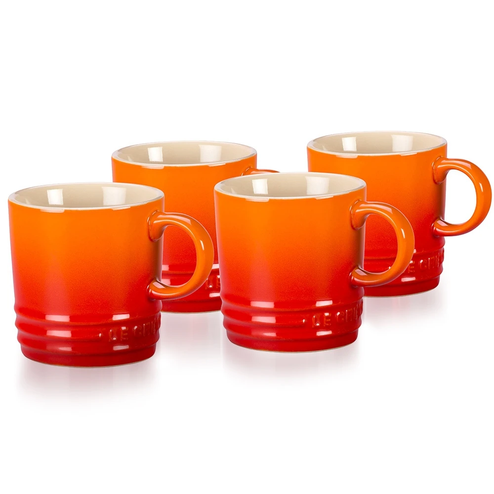Le Creuset - Becher 350 Ml - 4er Set 3 Le Creuset - Becher 350 Ml - 4er Set