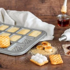 Städter - We Love Baking Mini-Waffel - 38 X 26 Cm -Stadter Speichern 37963 We Love Baking Mini Waffel 38 x 26 cm Silber 4