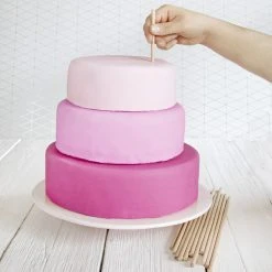 Städter - Tortenstütze - 12 Stück -Stadter Speichern 38972 Tortenstuetze 12 Stk. Buche 3