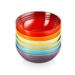 Le Creuset - 6er-Set Müslischalen Rainbow III