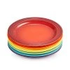Le Creuset - 6er-Set Frühstücksteller Rainbow III -Stadter Speichern 41251 Fruehstuecksteller 6er Set Regenbogen 1