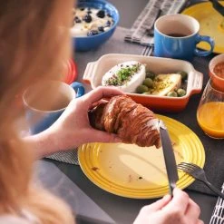 Le Creuset - 6er-Set Frühstücksteller Rainbow III -Stadter Speichern 41251 Fruehstuecksteller 6er Set Regenbogen 4