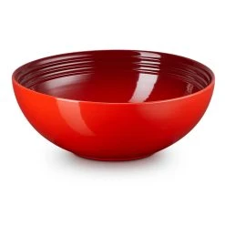 Le Creuset - Salatschüssel Rund 24 Cm - Ideal Zum Anmachen Von Pesto, Pasta, Für Gemüse- Und Obstsalate