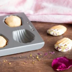 Städter - We Love Baking Bärentatzen / Madeleines - 35 X 14,5 Cm -Stadter Speichern 44670 We Love Baking Baerentatze Madeleines Metall Silber 35 x 145cm 5