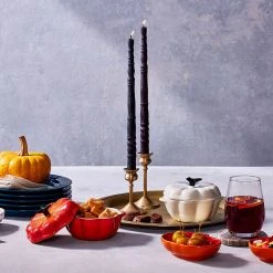 Le Creuset - Kürbisteller Aus Steinzeug - Meringue -Stadter Speichern 45884 Kleiner Kuerbisteller 6