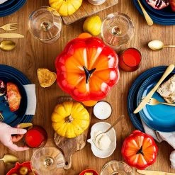 Le Creuset - Kürbisförmchen Mit Deckel 300 Ml - Ofenrot -Stadter Speichern 45888 Kuerbisfoermchen mit Deckel 7