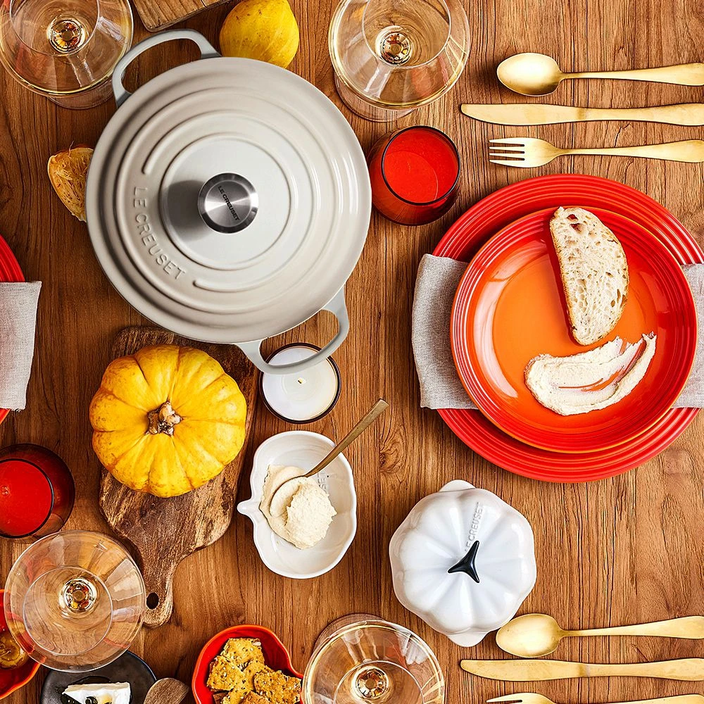 Le Creuset - Kürbisförmchen Mit Deckel 300 Ml - Meringue 9 Le Creuset - Kürbisförmchen Mit Deckel 300 Ml - Meringue – Bild 7