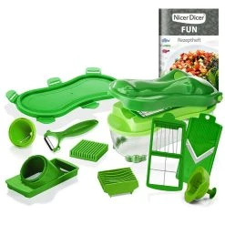 Genius - Nicer Dicer Fun / Croco / Set 14-tlg.