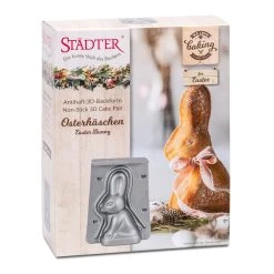 Städter - 3D-Backform We Love Baking Osterhäschen 14x18x6,5 Cm - 300ml -Stadter Speichern 47073 3D Backform 6
