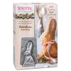 Städter - 3D-Backform We Love Baking Osterhäschen 18 X 26 X 8 Cm - 1000 Ml -Stadter Speichern 47074 3D Backform 5