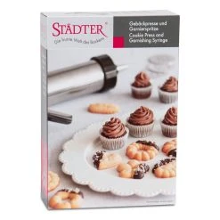 Städter - Gebäckpresse Für Spritzgebäck – Set - 23-teilig -Stadter Speichern 47280 Gebaeckpresse fuer Spritzgebaeck Set 23 teilig 5