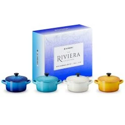 Le Creuset - 4er Set Mini-Cocotte - Rivera Collection