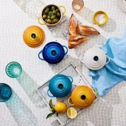 Le Creuset - 4er Set Mini-Cocotte - Rivera Collection -Stadter Speichern 47972 Mini Cocotte 4er Set RIVIERAe 4