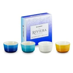 Le Creuset - 4er Set Mini-Förmchen - Rivera Collection