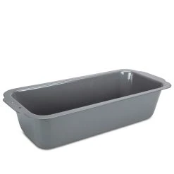 Städter We -Love Baking Brotbackform 35 X 14,5 Cm / H 8,5 Cm Silber Emaill | 48720