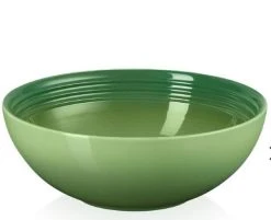 Le Creuset - Salatschüssel Rund 24 Cm - Ideal Zum Anmachen Von Pesto, Pasta, Für Gemüse- Und Obstsalate