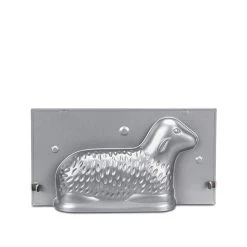 Städter Stä 3D-Backform Osterlämmchen 2-teilig Metall 27,5x15x7cm | 49941 -Stadter Speichern 49941 3D Backform Osterlaemmchen 2 teilig Metall 5