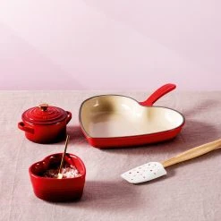 Le Creuset - Herz Förmchen 2er-Set - 11 Cm -Stadter Speichern 50028 Herzfoermchen 2er Set 6