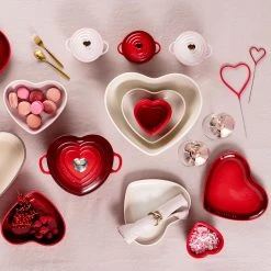 Le Creuset - Servierschüssel In Herzform 30 Cm -Stadter Speichern 50030 Servierschale in Herzform 5